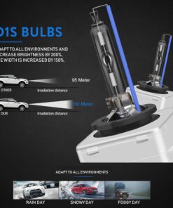 4L0907391A Xenon HID Headlight Ballast with Igniter D1S 6000K Bulb For Jeep Grand Cherokee, Commander - Image 4