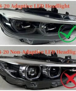 Yellow Angel Eyes DRL Adaptive LED Module For BMW F80 M3 F83 F82 M4 LCI 2018-20 - Image 6