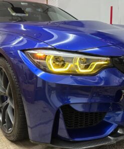 Yellow Angel Eyes DRL Adaptive LED Module For BMW F80 M3 F83 F82 M4 LCI 2018-20 - Image 7