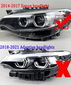Alternative view of Yellow Angel Eyes DRL LED Module FOR BMW F87 F22 F23 M2 2 SERIES 2014-2017 XENON